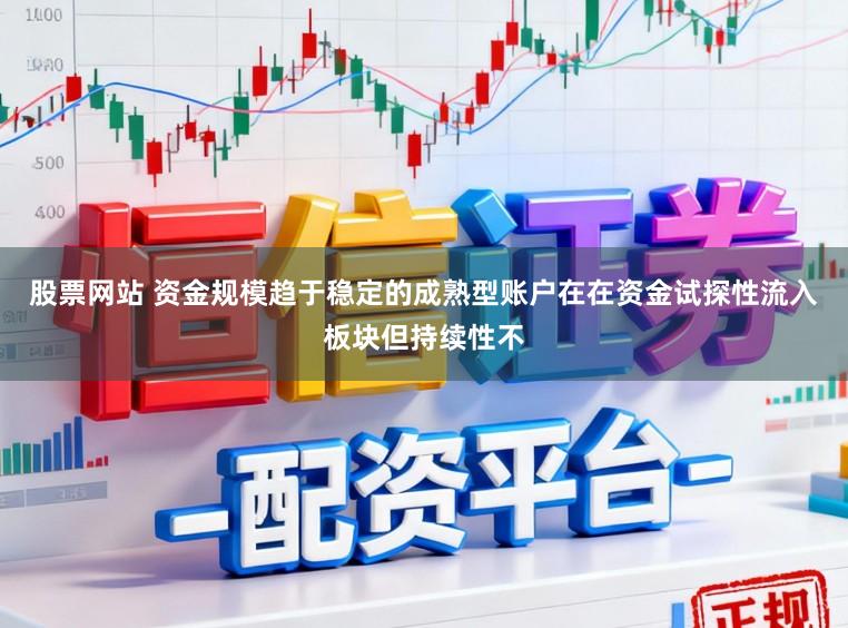 股票网站 资金规模趋于稳定的成熟型账户在在资金试探性流入板块但持续性不