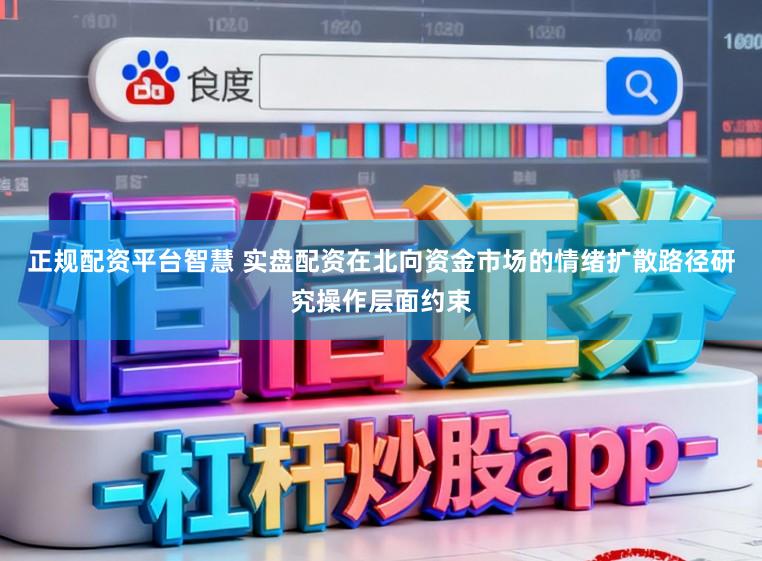 正规配资平台智慧 实盘配资在北向资金市场的情绪扩散路径研究操作层面约束
