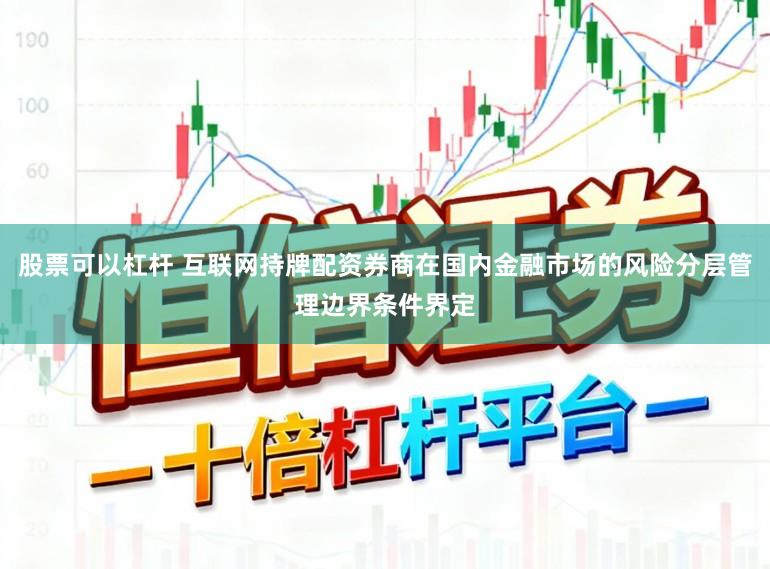股票可以杠杆 互联网持牌配资券商在国内金融市场的风险分层管理边界条件界定